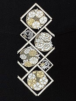 特価！ 美品 ３点セット 刺繍 着物 成人式 正絹 振袖・帯揚げ帯締め 1876 振袖 帯締め 半襟 セット 成人式 販売 日本製 7点セット 絵羽柄
